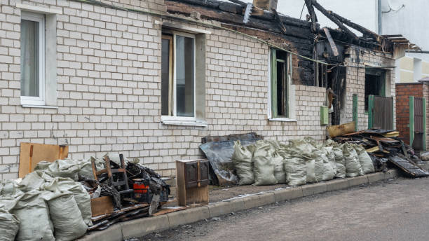 Professional Fire Damage Removal technician working in Chanhassen, MN